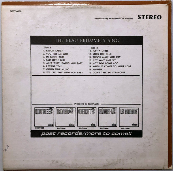 The Beau Brummels - The Beau Brummels Sing - The Funkadoobian