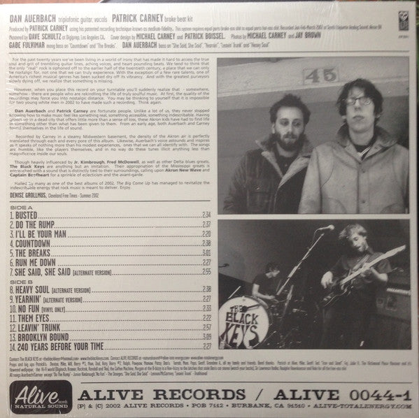 The Black Keys - The Big Come Up - The Funkadoobian