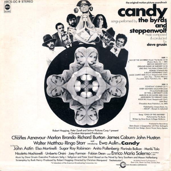 The Byrds And Steppenwolf Dave Grusin - Candy (The Original Motion Picture Soundtrack) - The Funkadoobian