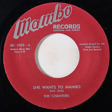 The Chanters (7) / Brother Woodman And The Chanters (7) Featuring Gene Ford (2) - She Wants To Mambo / Watts - The Funkadoobian