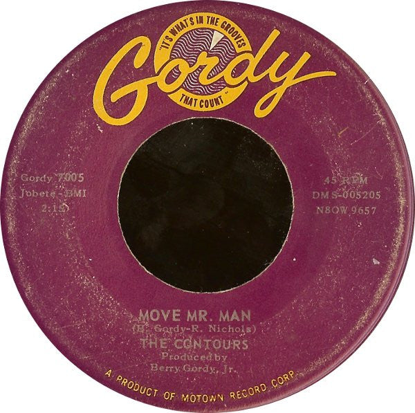 The Contours - Do You Love Me / Move Mr. Man