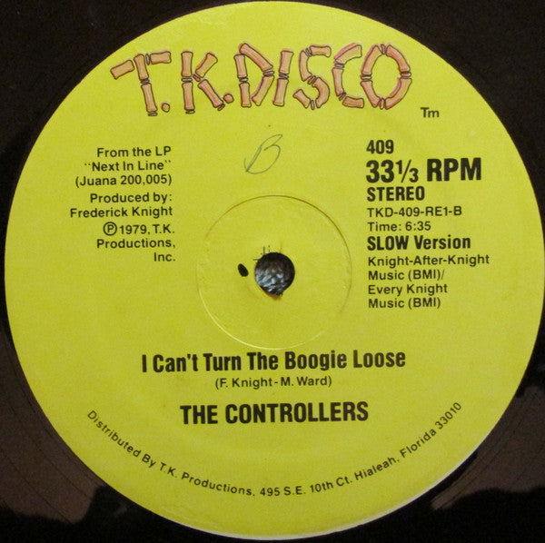 The Controllers (2) - I Can't Turn The Boogie Loose - The Funkadoobian