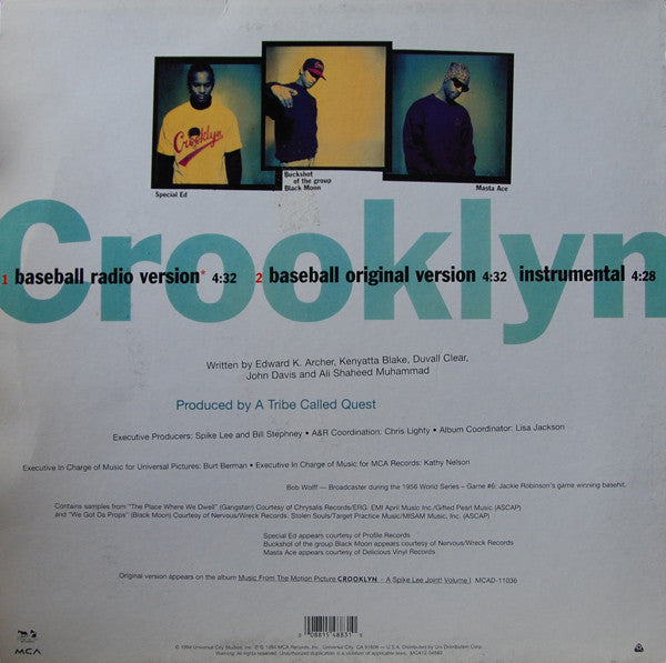 Crooklyn Dodgers - Crooklyn - The Funkadoobian