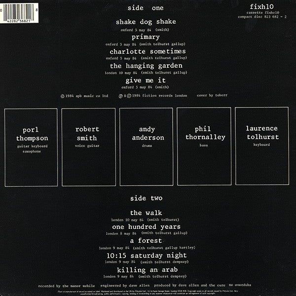 The Cure - Concert (The Cure Live) - The Funkadoobian