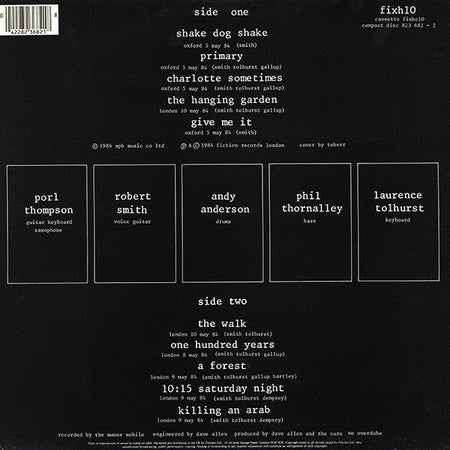 The Cure - Concert (The Cure Live) - The Funkadoobian