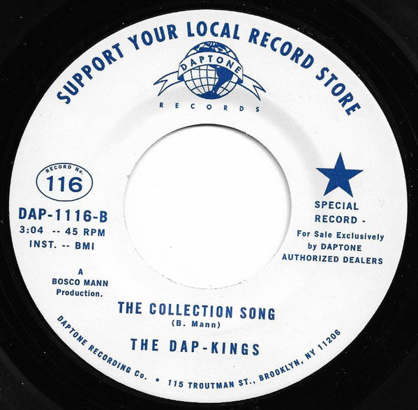 The Dap-Kings - Tear It Down / The Collection Song - The Funkadoobian