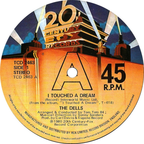 The Dells - I Touched A Dream / All About The Paper - The Funkadoobian