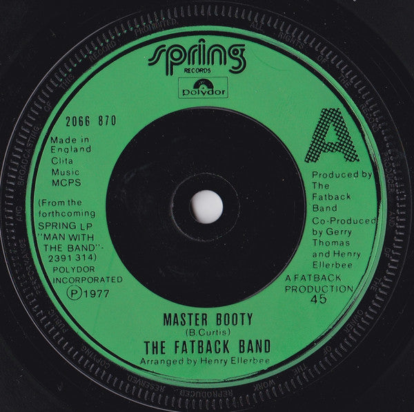 The Fatback Band - Master Booty