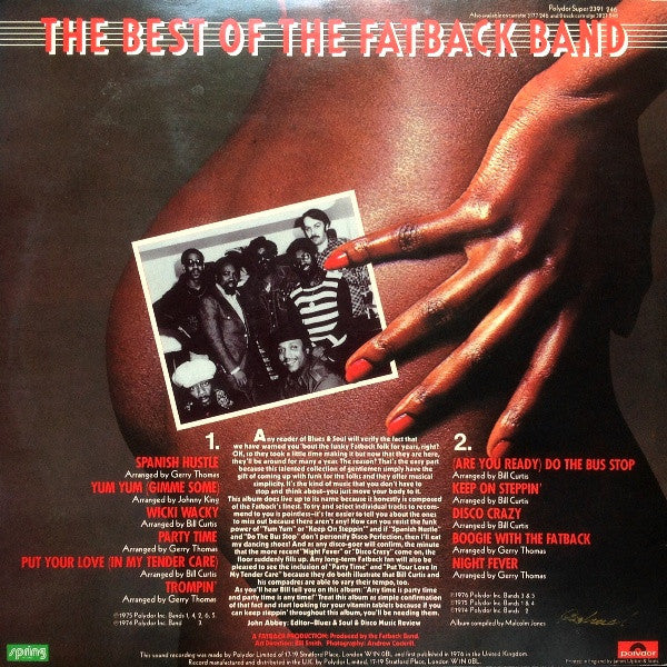 The Fatback Band - The Best Of The Fatback Band - The Funkadoobian