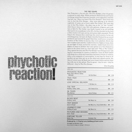 The Fire Escape - Psychotic Reaction - The Funkadoobian