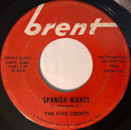 The Five Counts - Watermelon Walk / Spanish Nights - The Funkadoobian