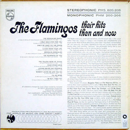 The Flamingos - Their Hits Then And Now - The Funkadoobian
