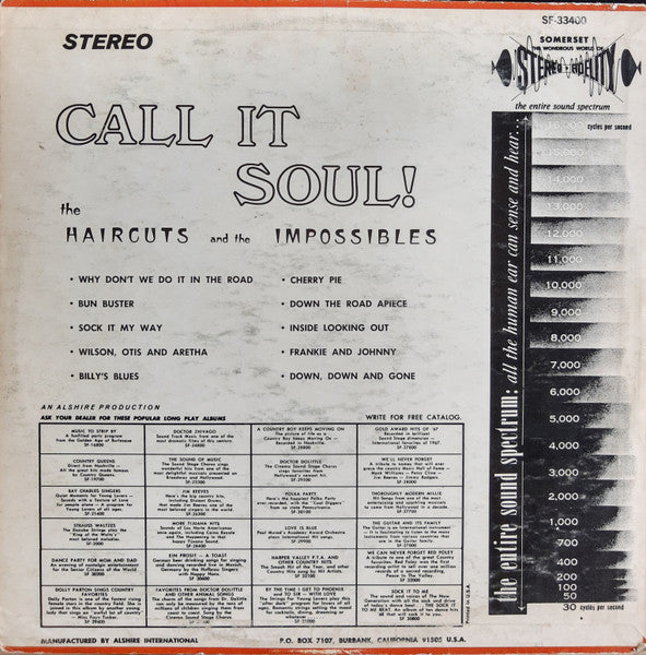 The Haircuts And The Impossibles - Call It Soul! - The Funkadoobian