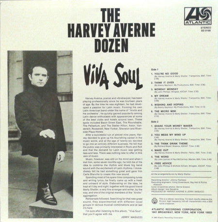 The Harvey Averne Dozen - Viva Soul - The Funkadoobian
