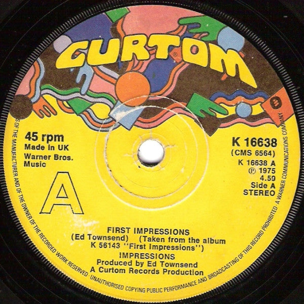 The Impressions - First Impressions - The Funkadoobian