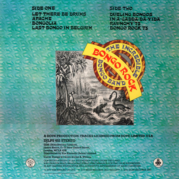 The Incredible Bongo Band - Bongo Rock LP