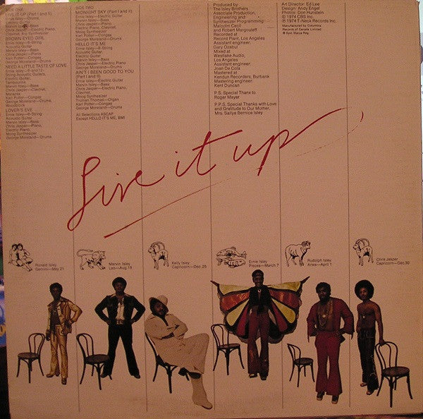 The Isley Brothers - Live It Up - The Funkadoobian