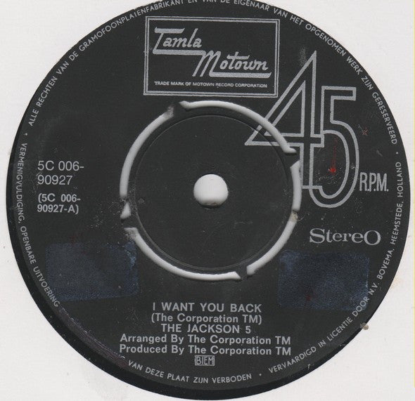 The Jackson 5 - I Want You Back