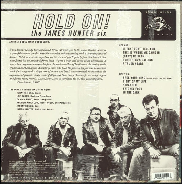 The James Hunter Six - Hold On! - The Funkadoobian