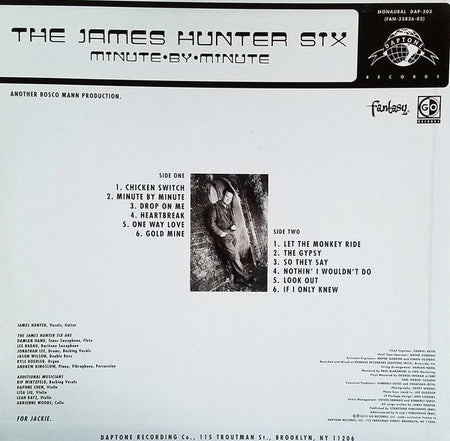 The James Hunter Six - Minute By Minute - The Funkadoobian