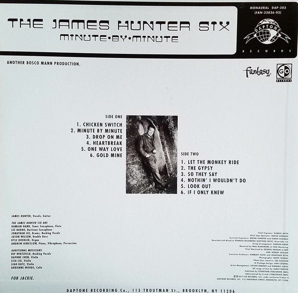 The James Hunter Six - Minute By Minute - The Funkadoobian
