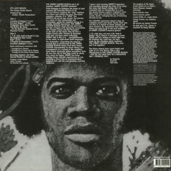 The Jimmy Castor Bunch - It's Just Begun - The Funkadoobian