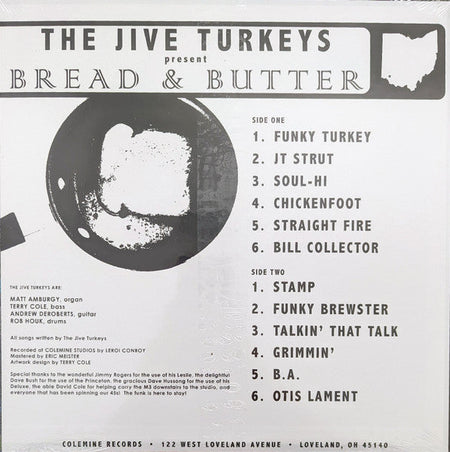 The Jive Turkeys - Bread & Butter - The Funkadoobian