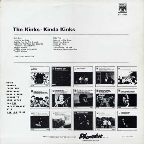 The Kinks - Kinda Kinks - The Funkadoobian