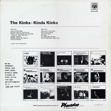 The Kinks - Kinda Kinks - The Funkadoobian