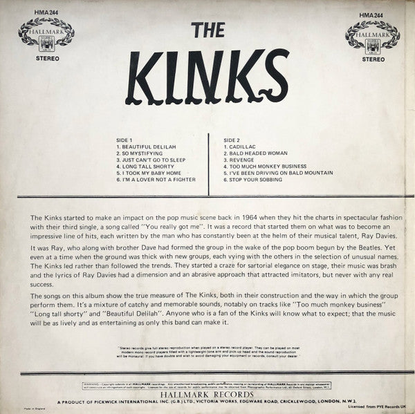 The Kinks - Kinks - The Funkadoobian