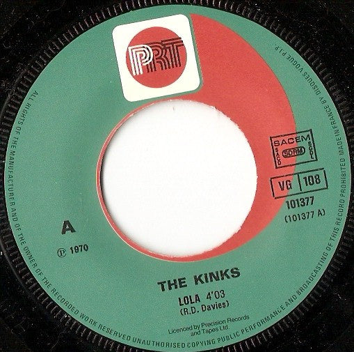 The Kinks - Lola / Death Of A Clown - The Funkadoobian