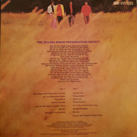 The Kinks - The Kinks Are The Village Green Preservation Society - The Funkadoobian