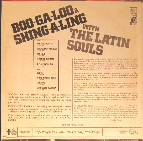 The Latin Souls (3) - Boo-Ga-Loo And Shing-A-Ling - The Funkadoobian