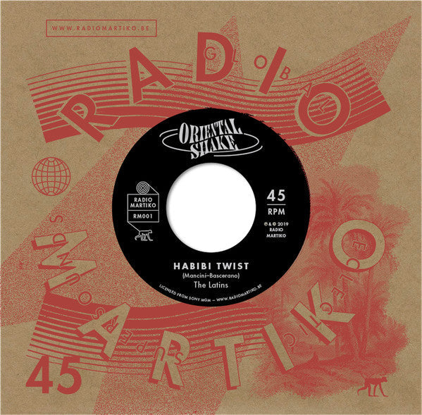 The Latins / Orchestre Aris - Alba - Habibi Twist / Alba's Shake - The Funkadoobian