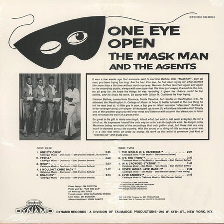 The Maskman And The Agents - One Eye Open - The Funkadoobian
