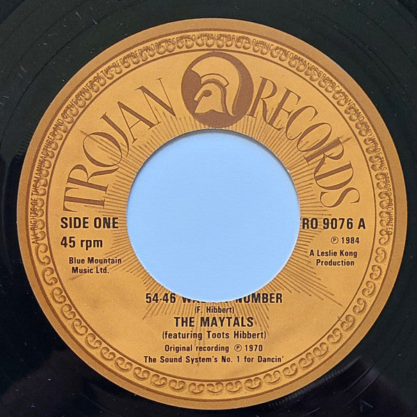 The Maytals / The Ethiopians - 54-46 Was My Number / Train to Skaville