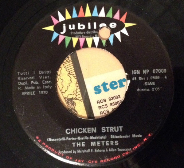 The Meters - Chicken Strut / Hey! Last Minute
