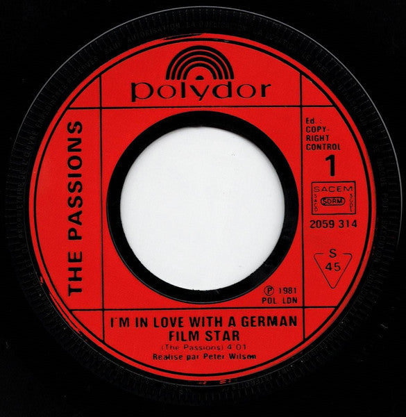 The Passions - I'm In Love With A German Film Star - The Funkadoobian