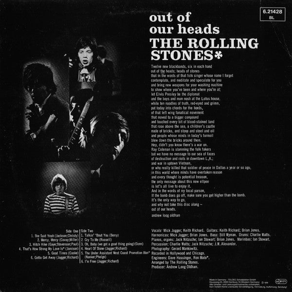 The Rolling Stones - Out Of Our Heads - The Funkadoobian