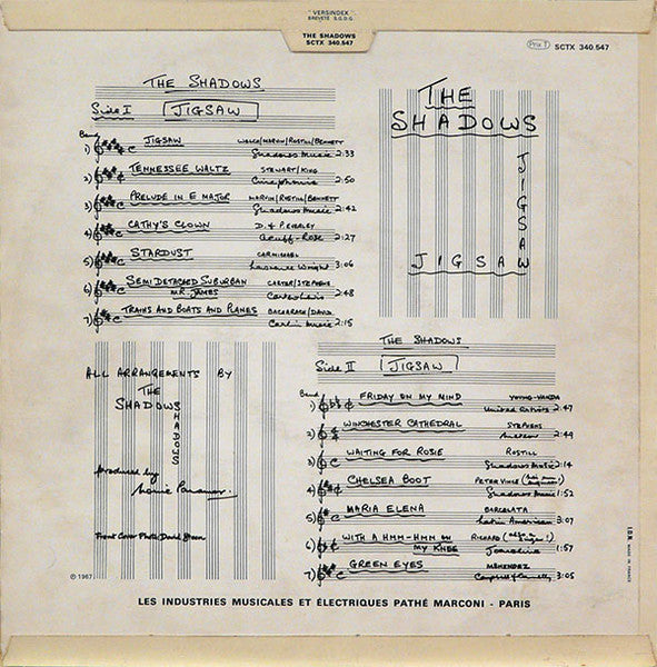 The Shadows - Jigsaw - The Funkadoobian