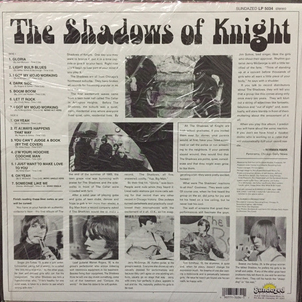 The Shadows Of Knight - Gloria - The Funkadoobian