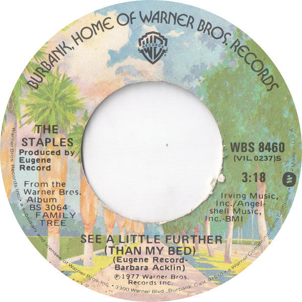 The Staples - Let's Go To The Disco / See A Little Further (Than My Bed) - The Funkadoobian