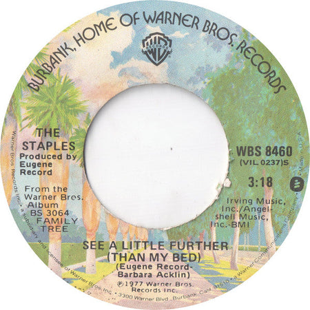 The Staples - Let's Go To The Disco / See A Little Further (Than My Bed) - The Funkadoobian