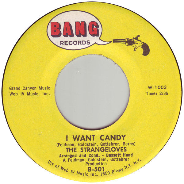 The Strangeloves - I Want Candy - The Funkadoobian