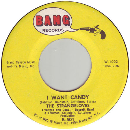 The Strangeloves - I Want Candy - The Funkadoobian