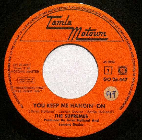 The Supremes - You Keep Me Hangin' On - The Funkadoobian