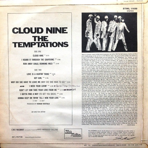 The Temptations - Cloud Nine - The Funkadoobian