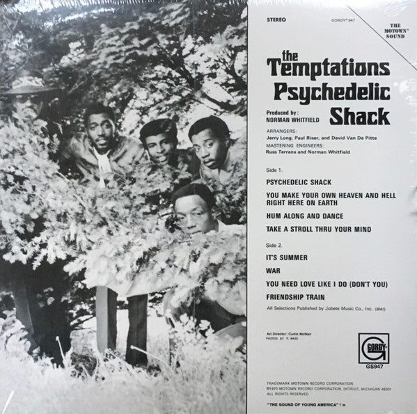 The Temptations - Psychedelic Shack - The Funkadoobian