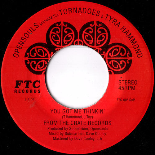 The Tornadoes (2) & Tyra Hammond - You Got Me Thinkin' / Huihui - The Funkadoobian
