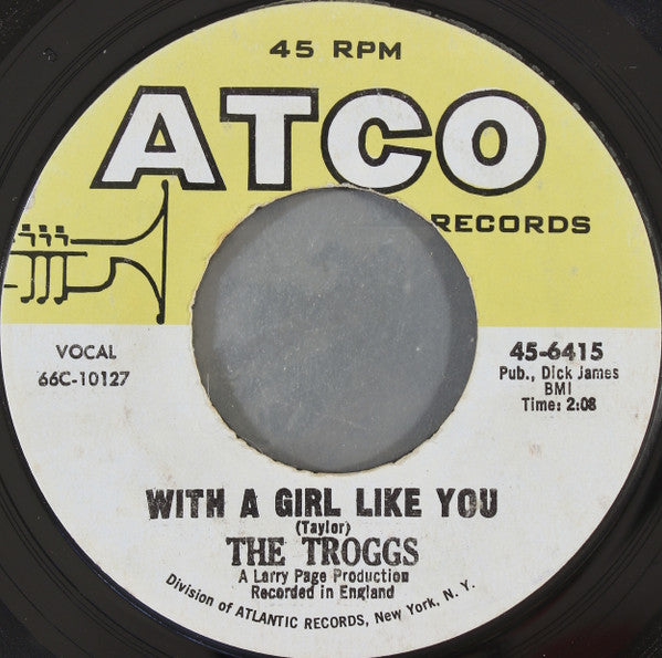 The Troggs - Wild Thing / With A Girl Like You - The Funkadoobian